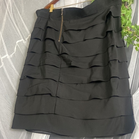 Alfani Black Layered Skirt​ - Picture 6 of 7